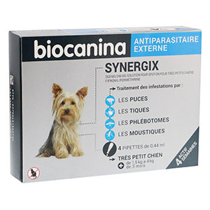 Biocanina Synergix - Pipette pour très petit chien
